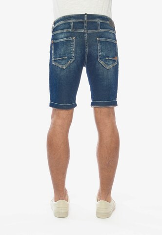 Le Temps Des Cerises Regular Jeans-Shorts 'JOGG' in Blau