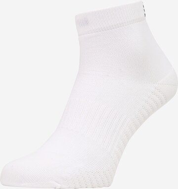 Chaussettes de sport Newline en blanc : devant