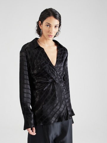 TOPSHOP Bluse in Schwarz: predná strana