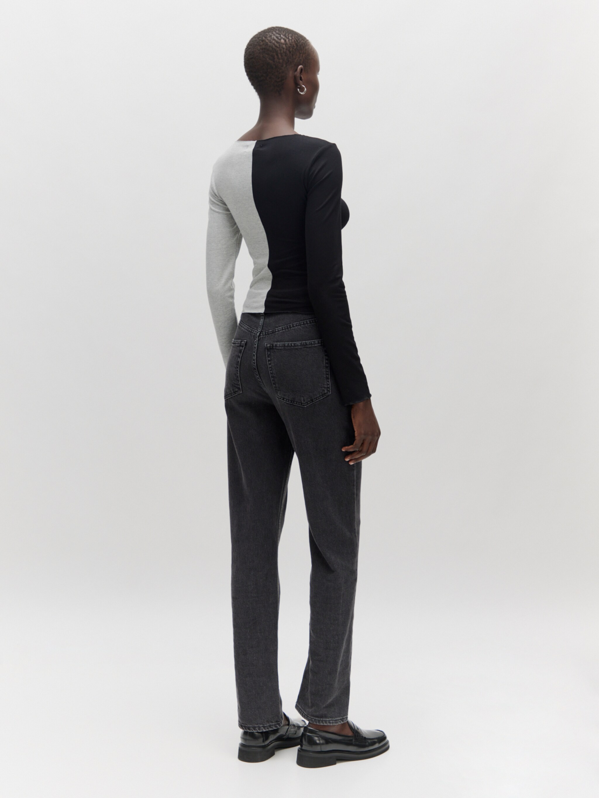 EDITED Producten Shirt 'Karolina' Grijs