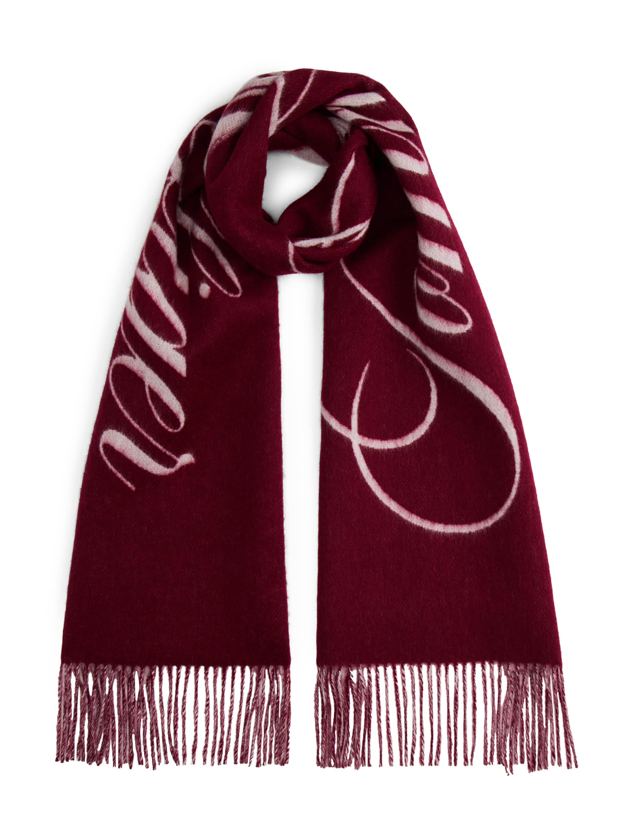 TOMMY HILFIGER Sjaal in Lila: voorkant