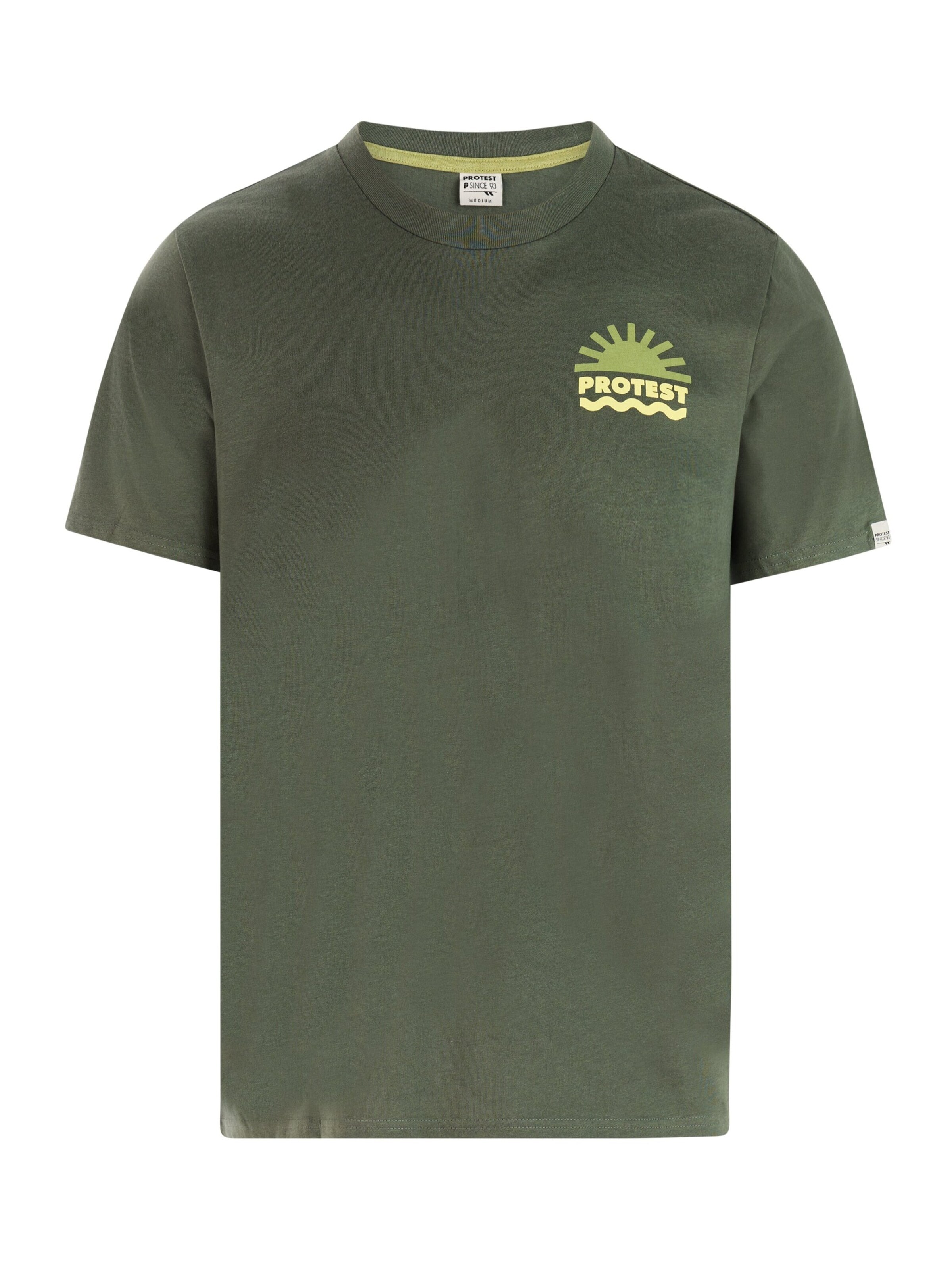 PROTEST Shirt 'PRTRenhold'‌‌‌‌‌‌‌‌ in Grün: Vorderseite