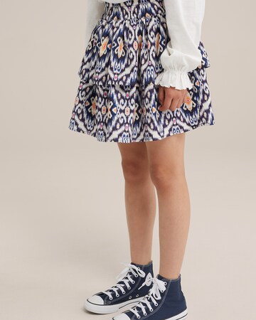 Jupe WE Fashion en bleu