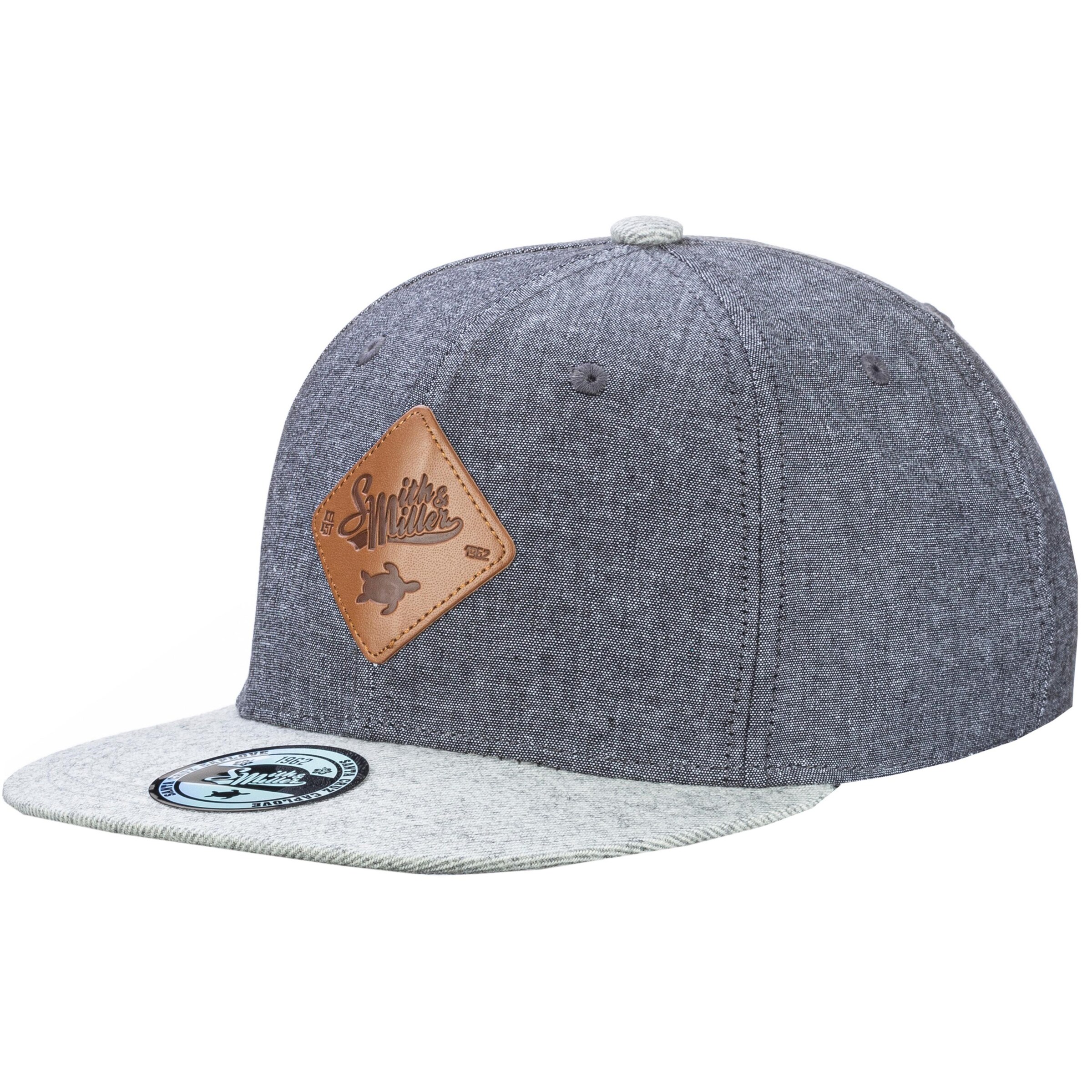 Smith and Miller Cap 'Autumn Glory' in Blue: front