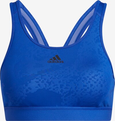 Sutien sport ADIDAS PERFORMANCE pe albastru / negru, Vizualizare produs
