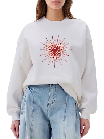 Felpa di GORHEY in bianco: frontale