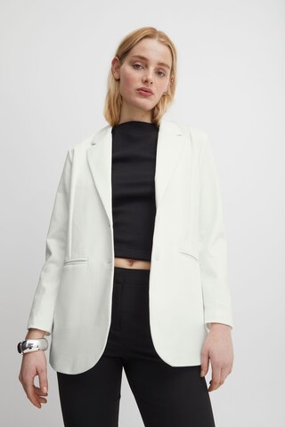 ICHI Blazers 'Kate' in Wit: voorkant