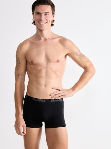 SLOGGI Boxer shorts 'Ready To Go' in Black: front