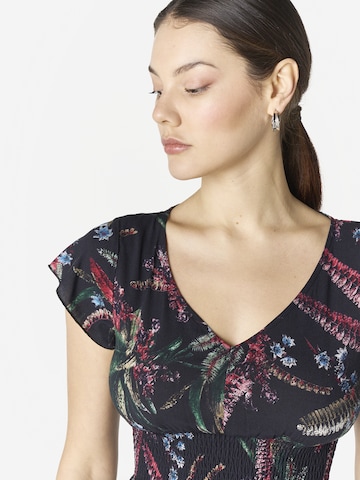 KOROSHI - Vestido de verão em preto