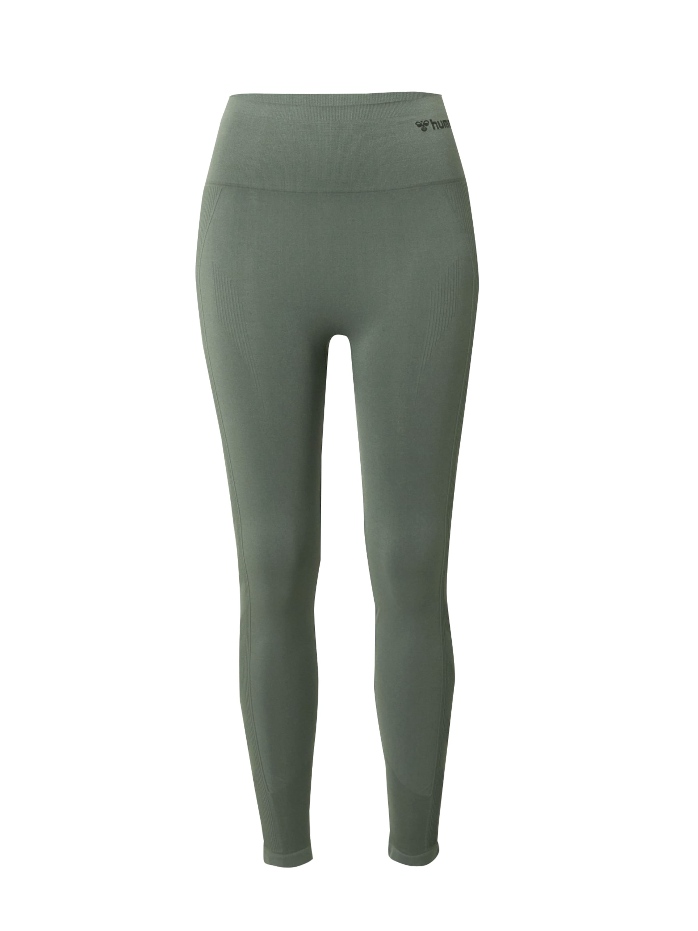 Hummel - Skinny Pantalón deportivo 'Tif' en verde: frente