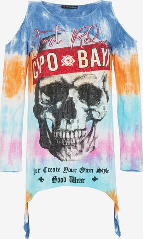 CIPO & BAXX Shirt in Blauw: voorkant