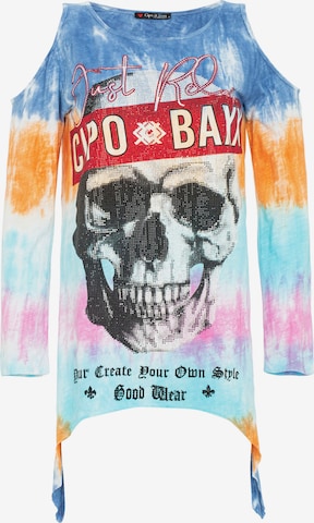 CIPO & BAXX Shirt in Blauw: voorkant