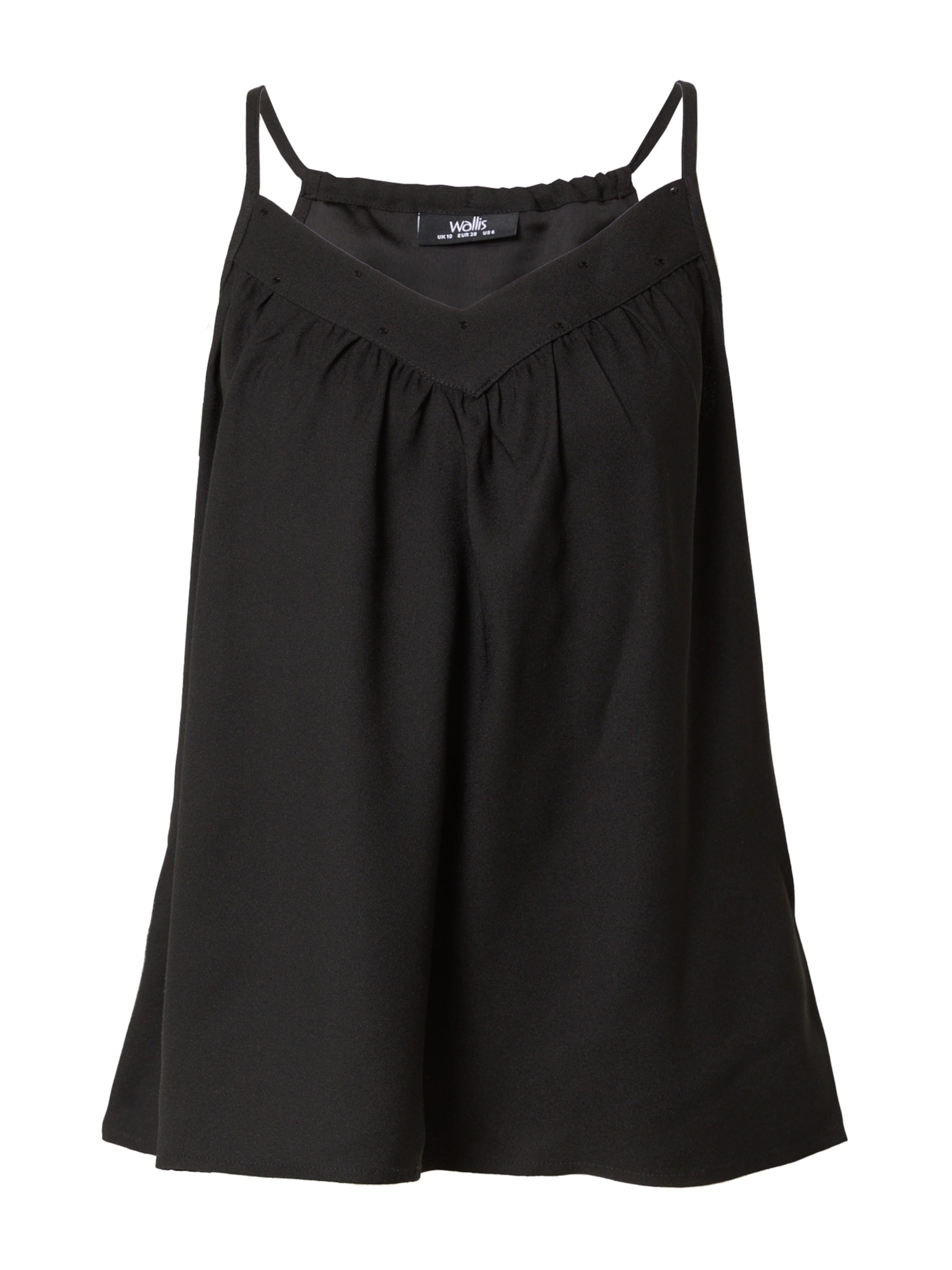 Wallis Halenka – černá: přední strana