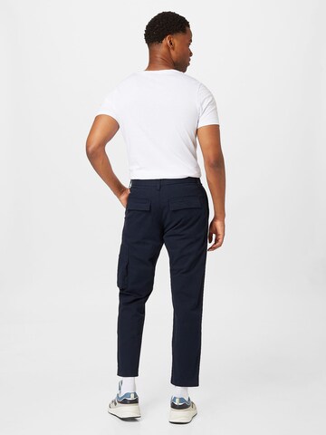 ESPRIT Slim fit Pleat-front trousers in Blue