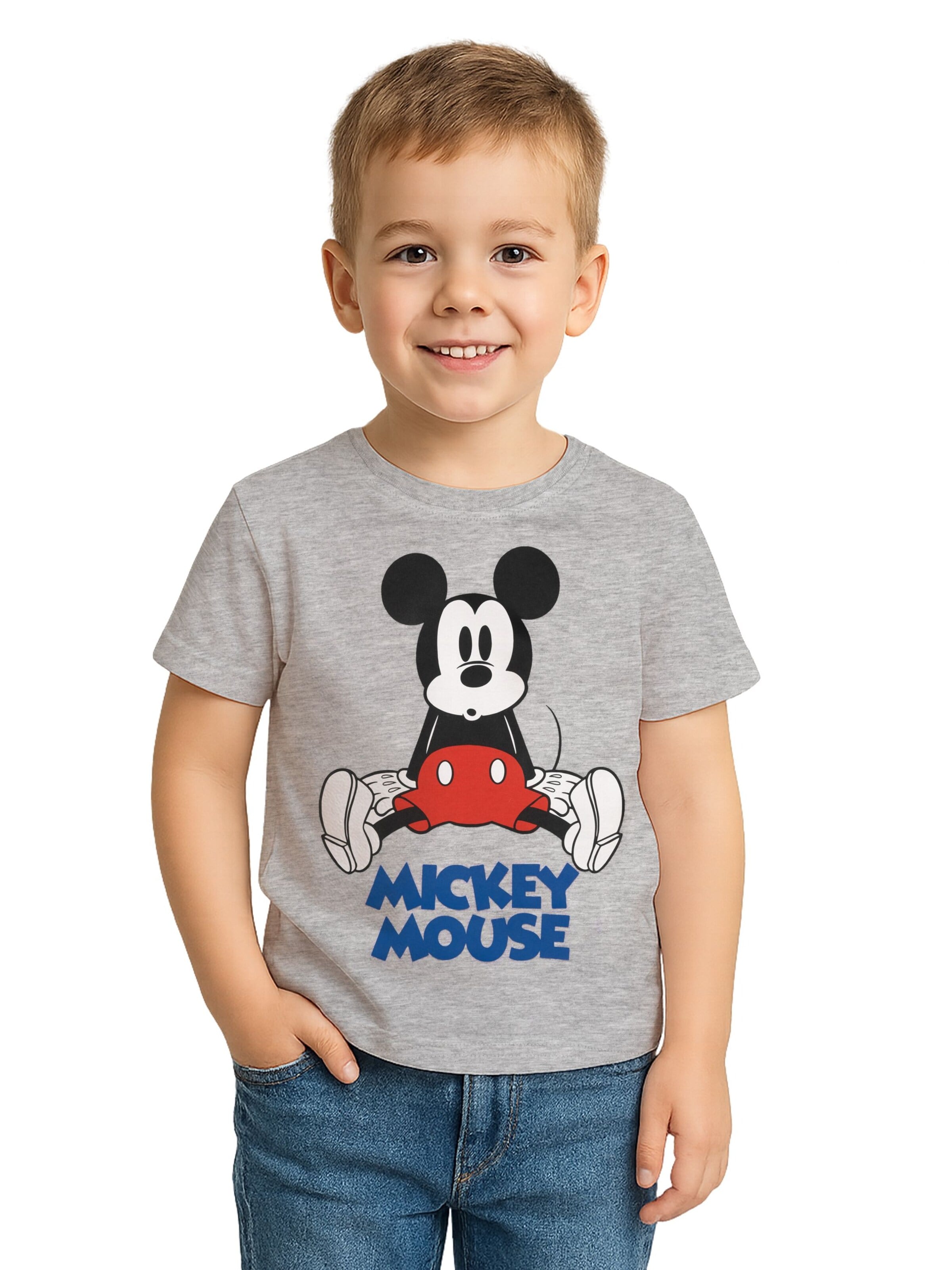 MICKEY MOUSE Shirt‌‌ in Grau: Vorderseite