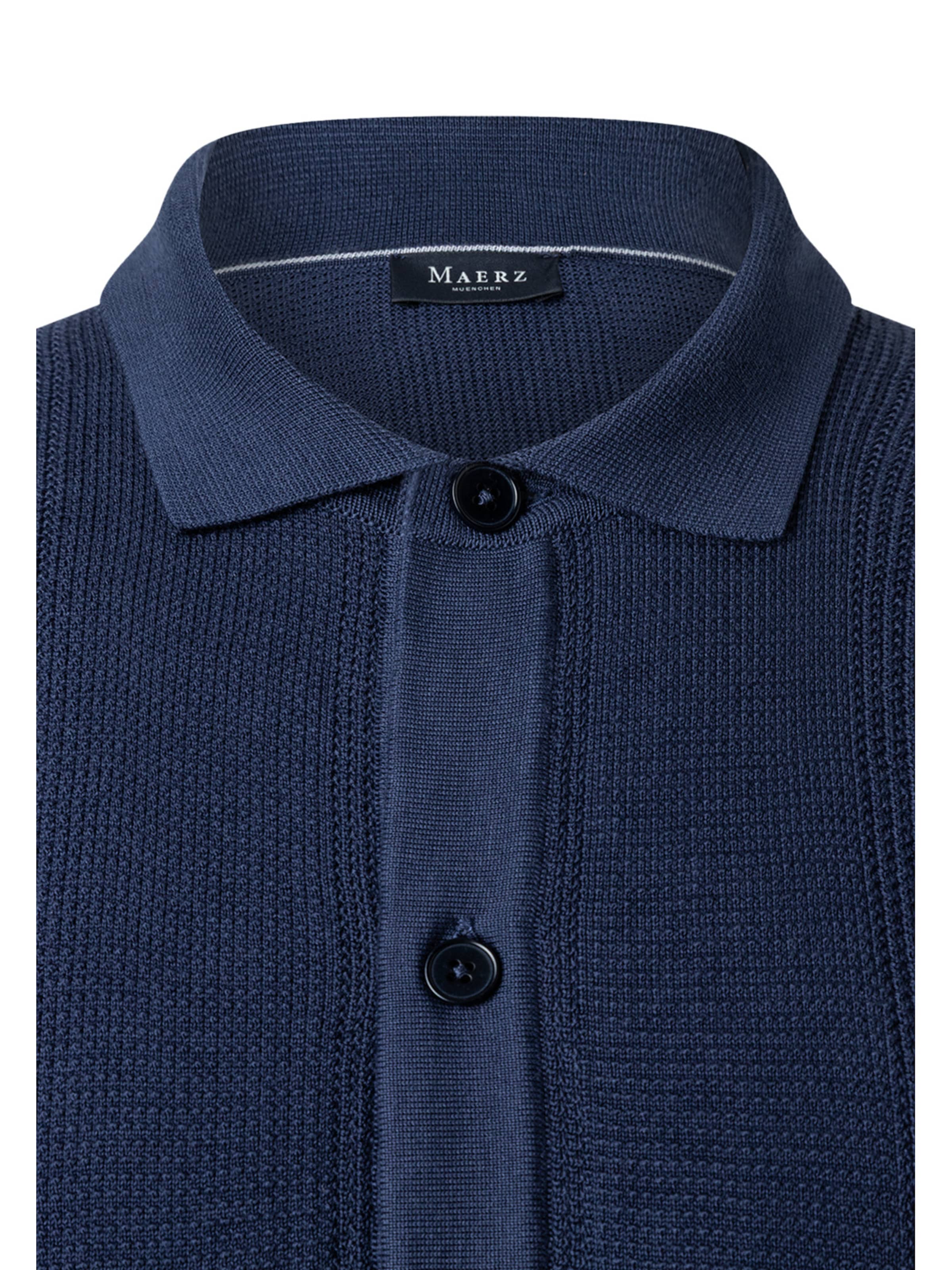MAERZ Muenchen Gebreid vest ' 550201 ' in Blauw
