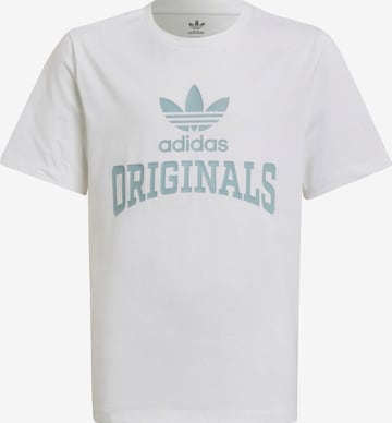 ADIDAS ORIGINALS Shirt in White: front