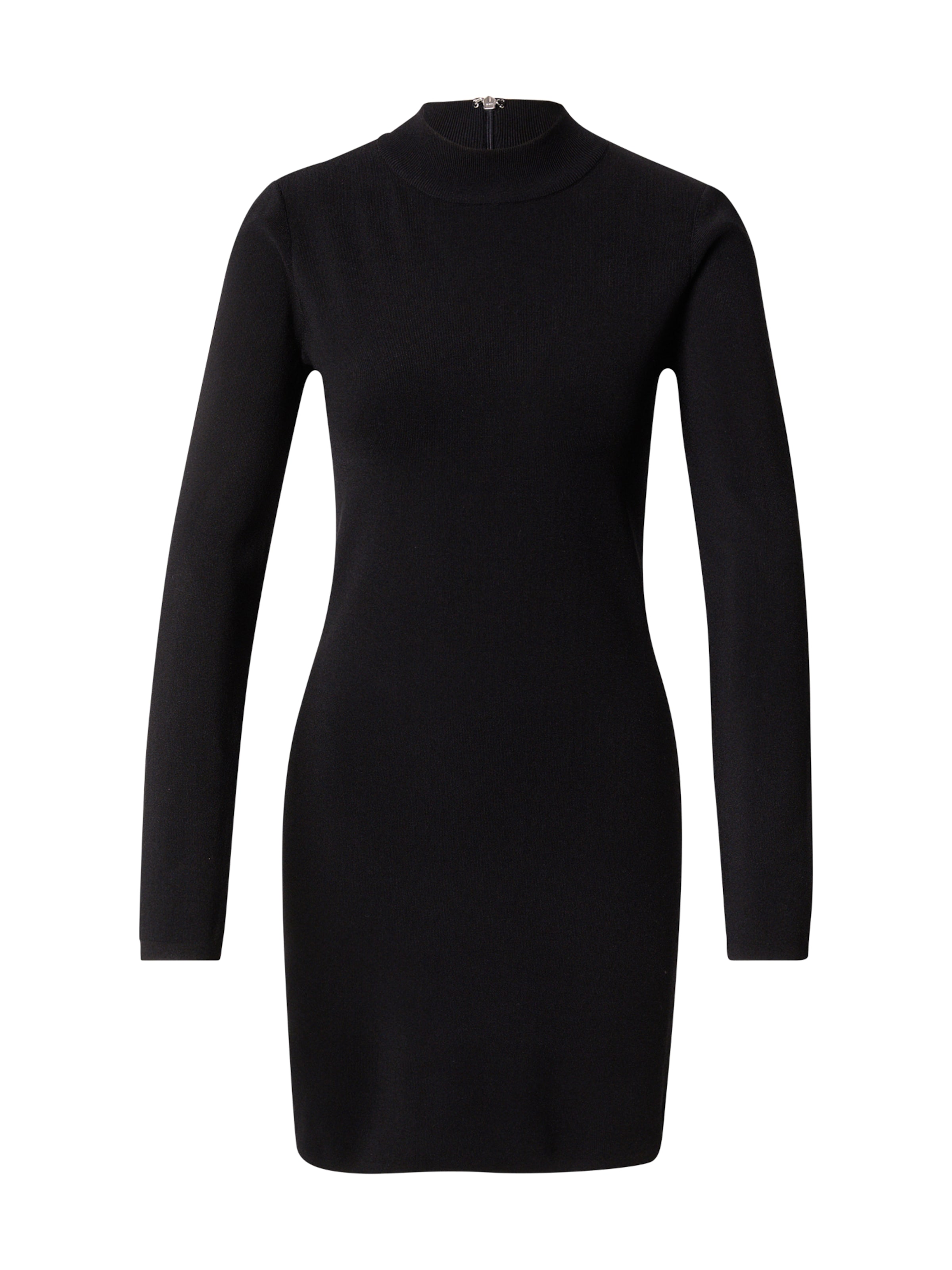 MICHAEL Michael Kors Strikkjole i sort: forside