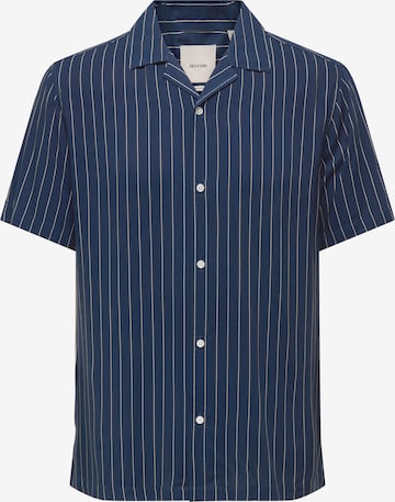 Only & Sons Regular Fit Hemd 'ONSWADE' in Blau: Vorderseite