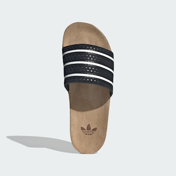 ADIDAS ORIGINALS Beach & swim shoe 'ADILETTE' in Black