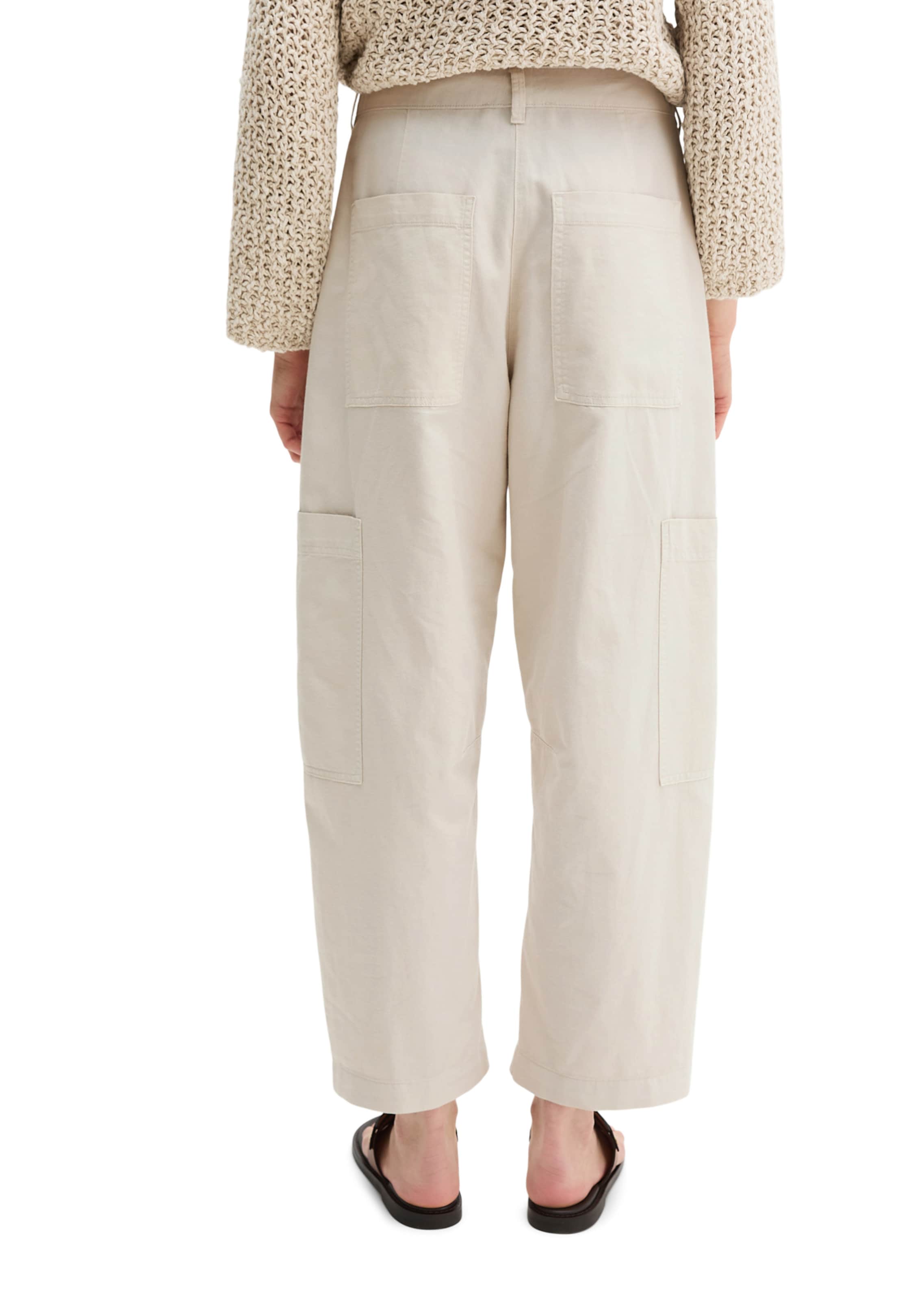 Barrel Pantalon cargo Marc O'Polo en gris