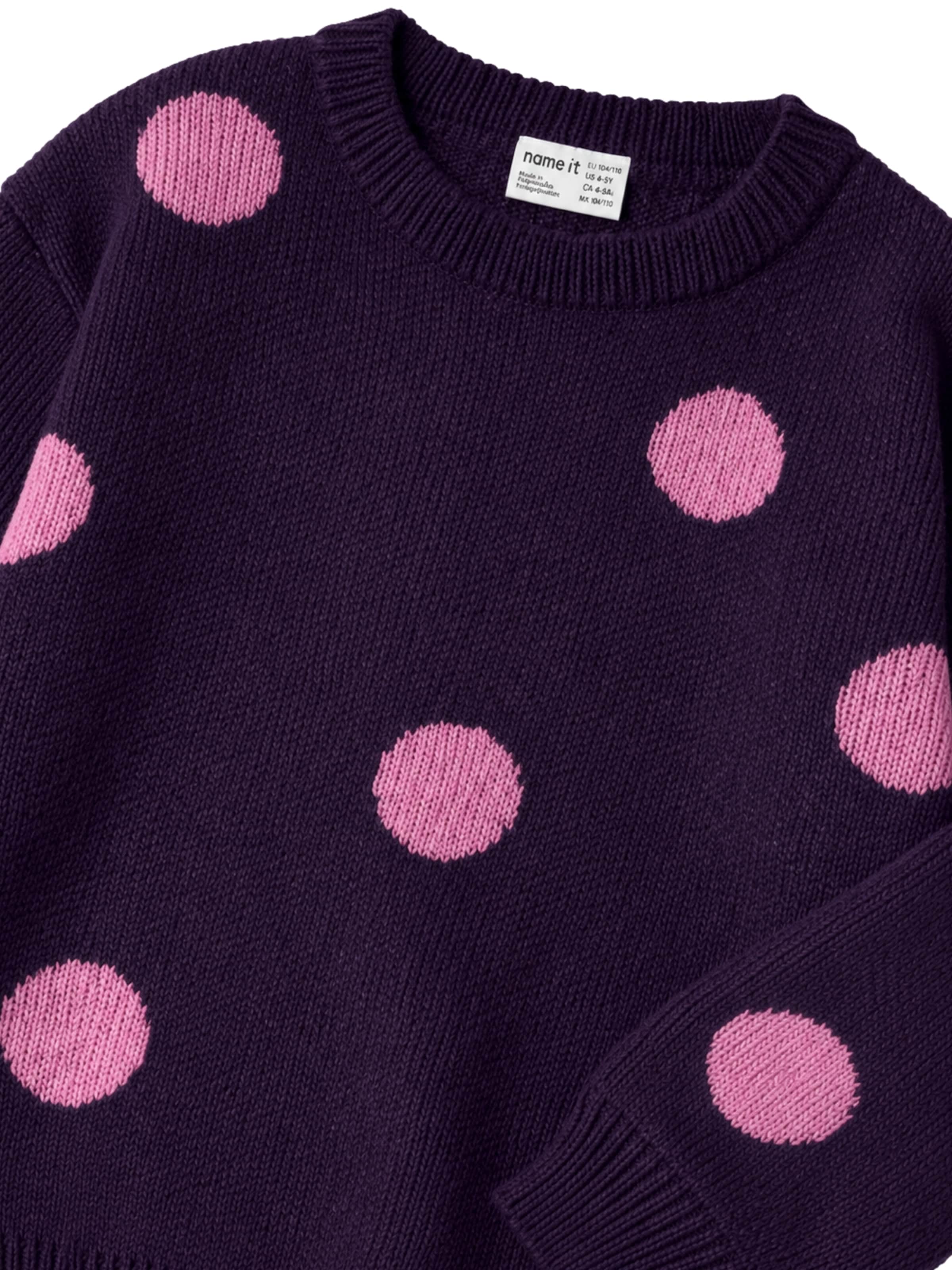 NAME IT Sweater 'NKFOLISA' in Purple