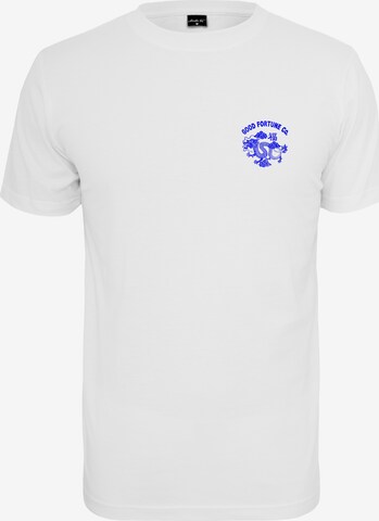 MT Men T-Shirt 'Good Fortune' in Weiß: predná strana