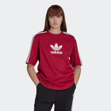 ADIDAS ORIGINALS Shirt 'Centre Stage' in Red: front