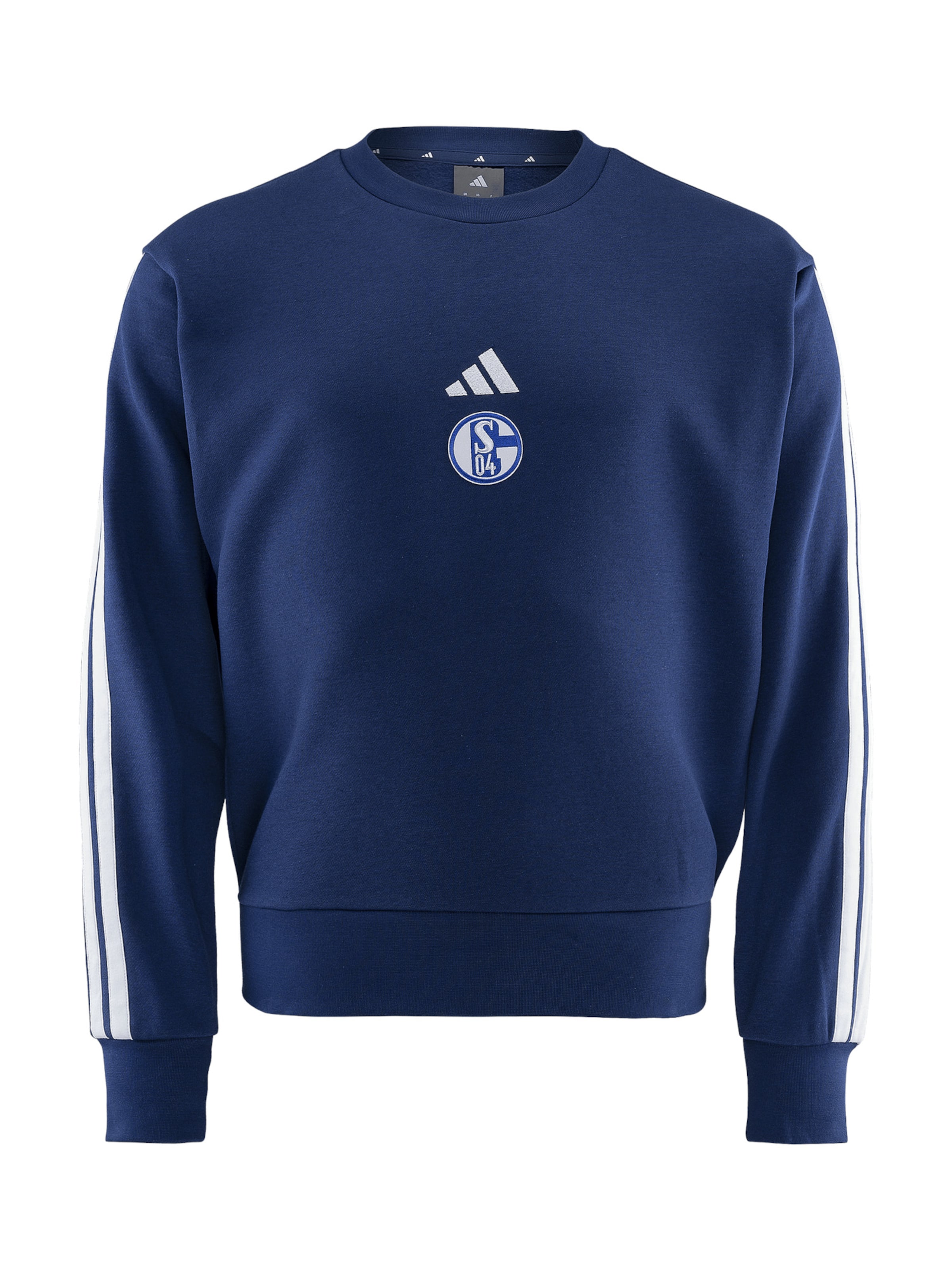 ADIDAS PERFORMANCE Sportsweatshirt 'FC Schalke 04' in Blau: Vorderseite