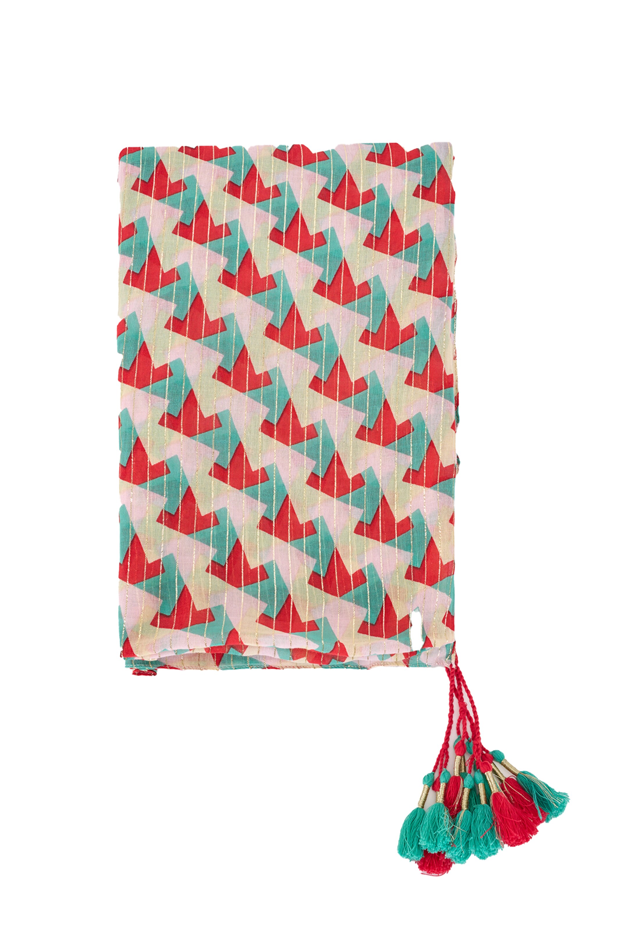 Sciarpa 'Santana' di Camomilla Italia in rosso: frontale