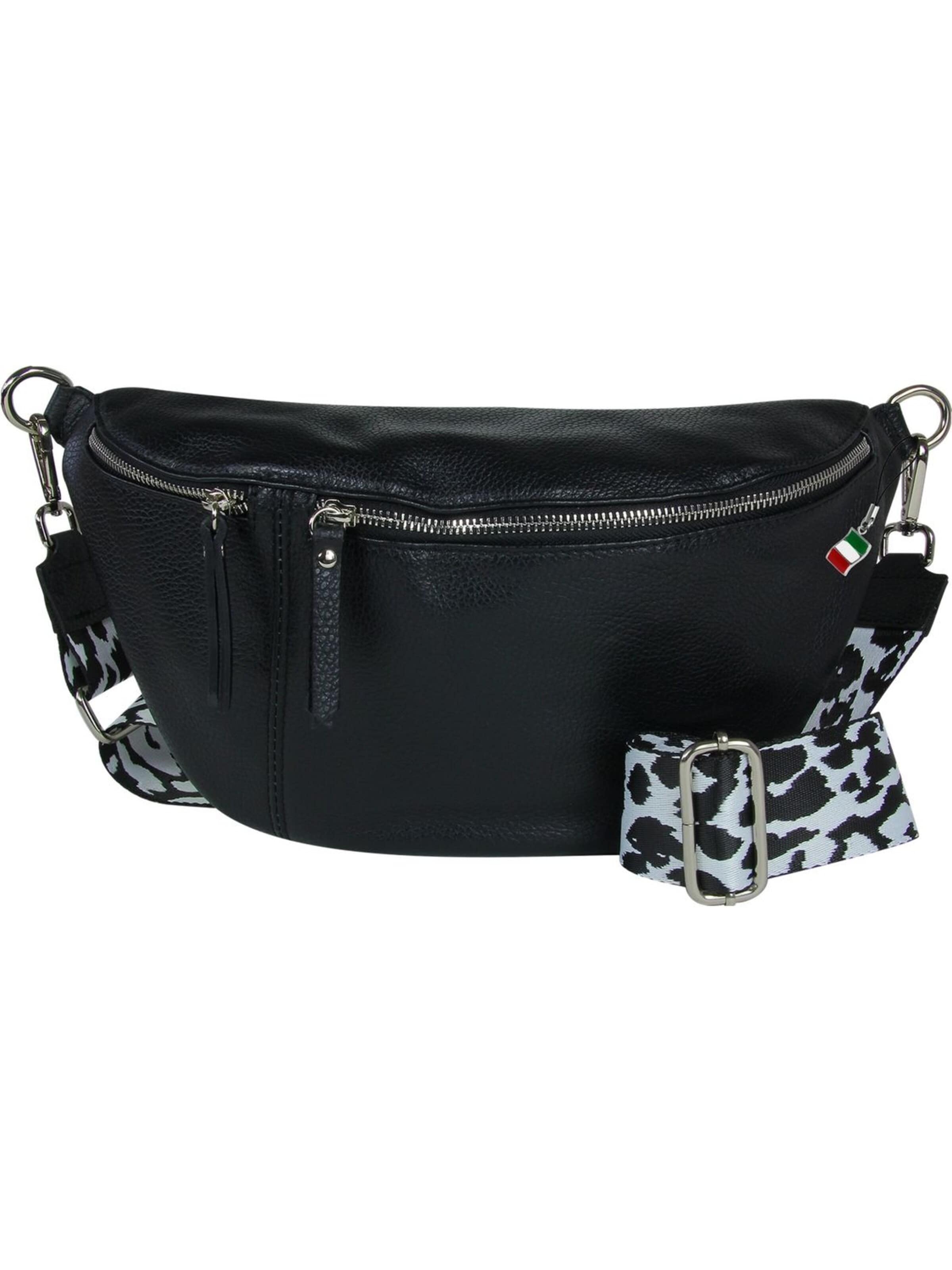 Florence Belt bag in Black: front
