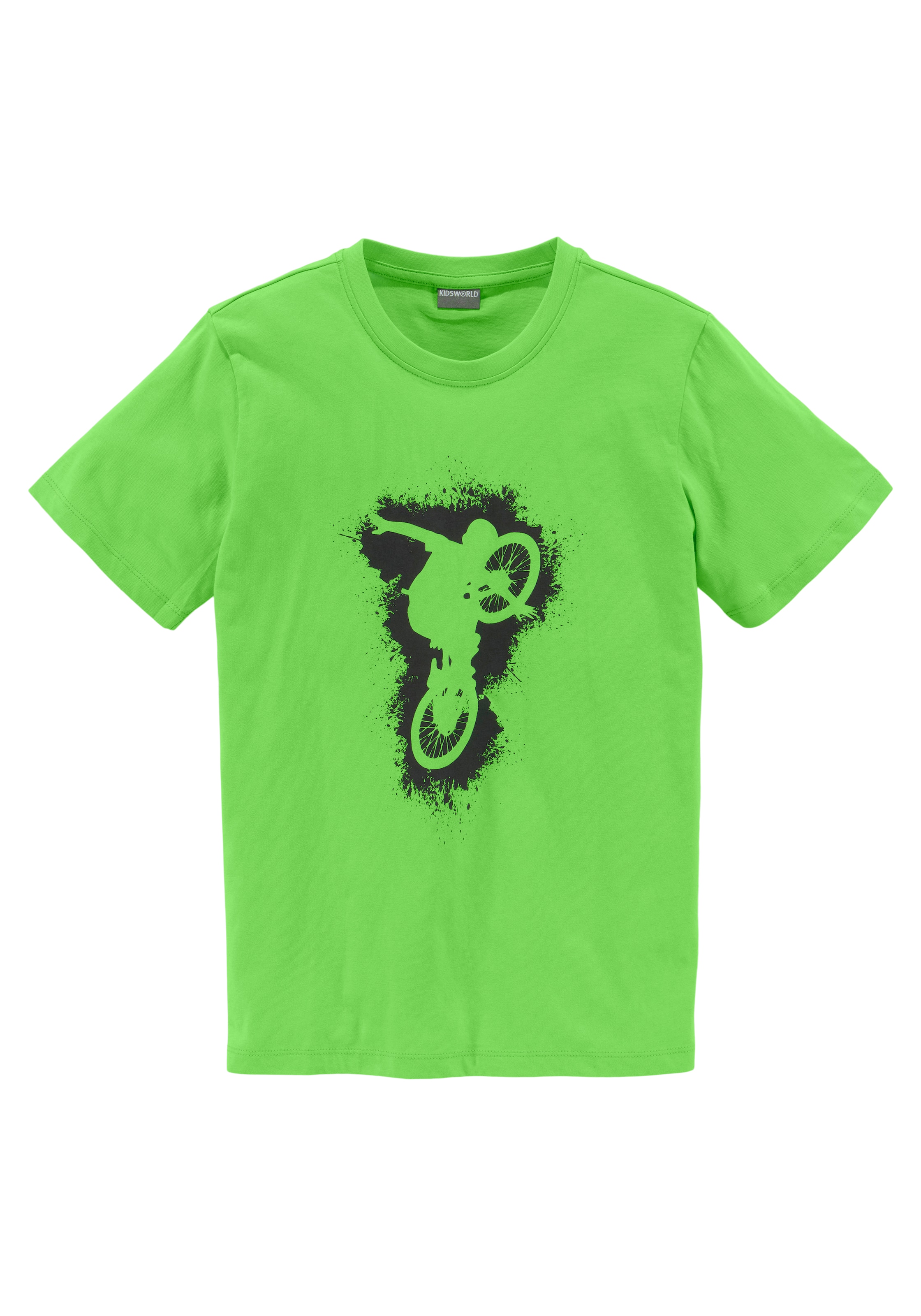 Kidsworld T-Shirt in Grün: Vorderseite