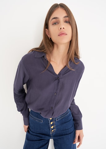 Chemisier 'CAMPBELL' Camomilla en bleu : devant