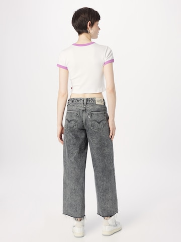 LEVI'S ® Loosefit Jeans 'Silvertab Low Baggy Crop' i grå