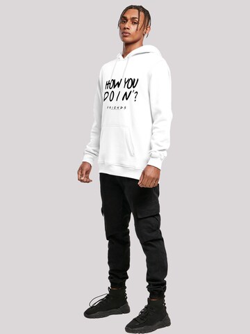 F4NT4STIC Sweatshirt 'Friends How You Doin?' in Wit