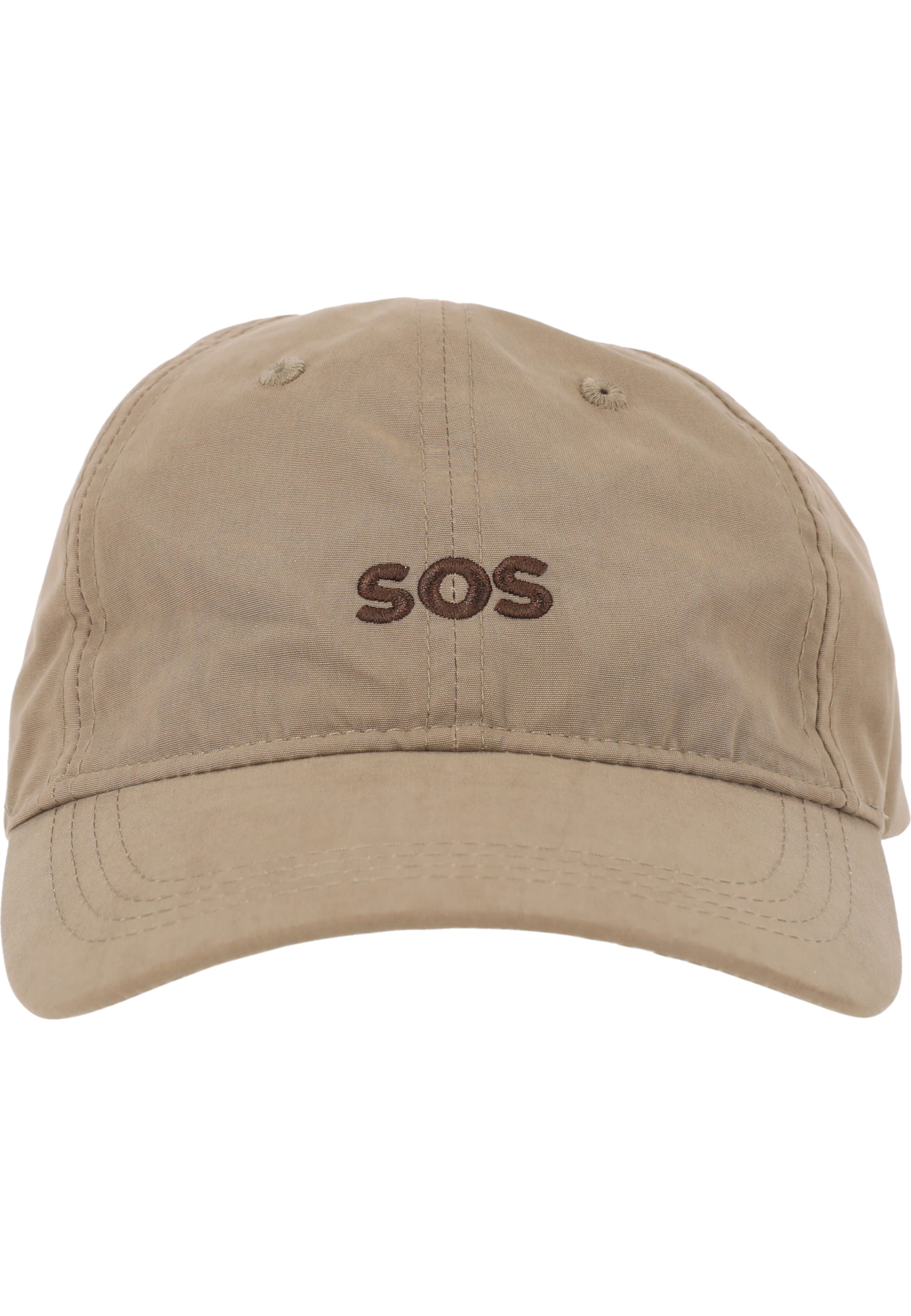SOS Cap 'Nordals' in Beige: Vorderseite