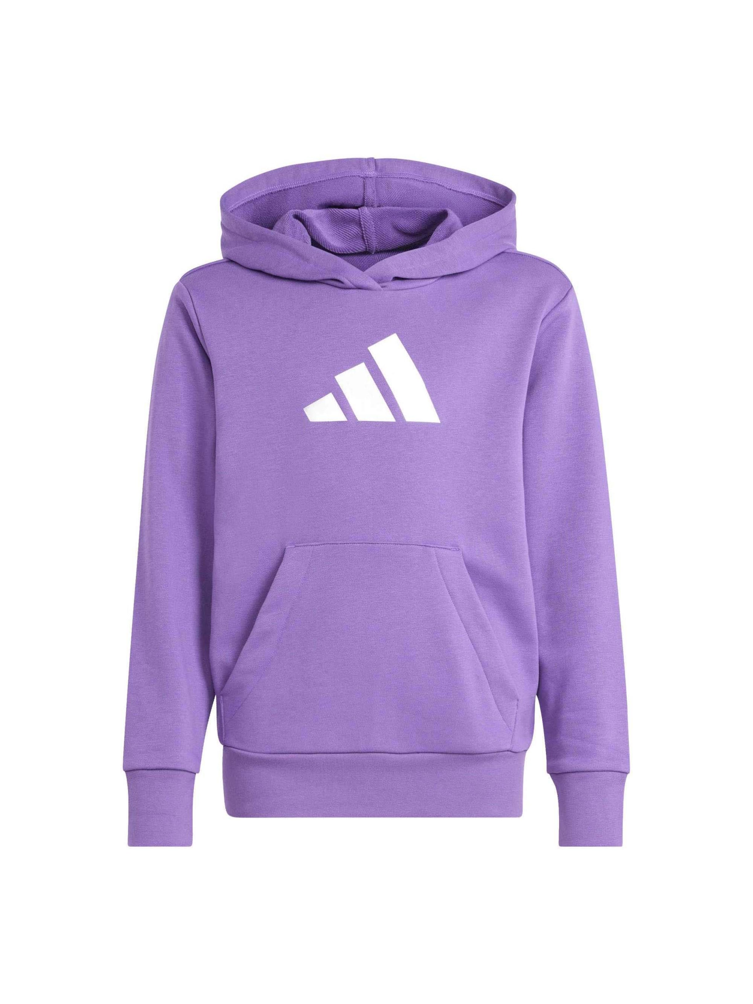 ADIDAS SPORTSWEAR Sweatshirt in 128 in lila / weiß, Produktansicht