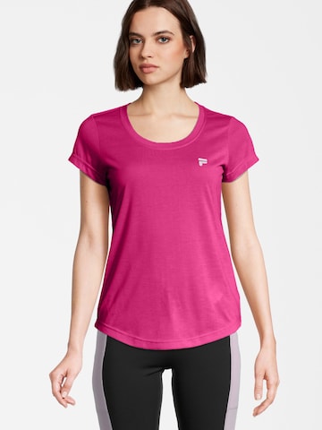 FILA Funktionsshirt 'RAHDEN' in Pink: predná strana