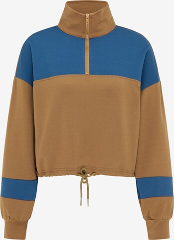 myMo ATHLSR Sportief sweatshirt in Bruin: voorkant