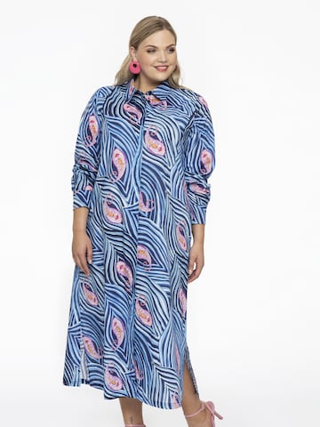 YOEK Kleid in Blau: Vorderseite