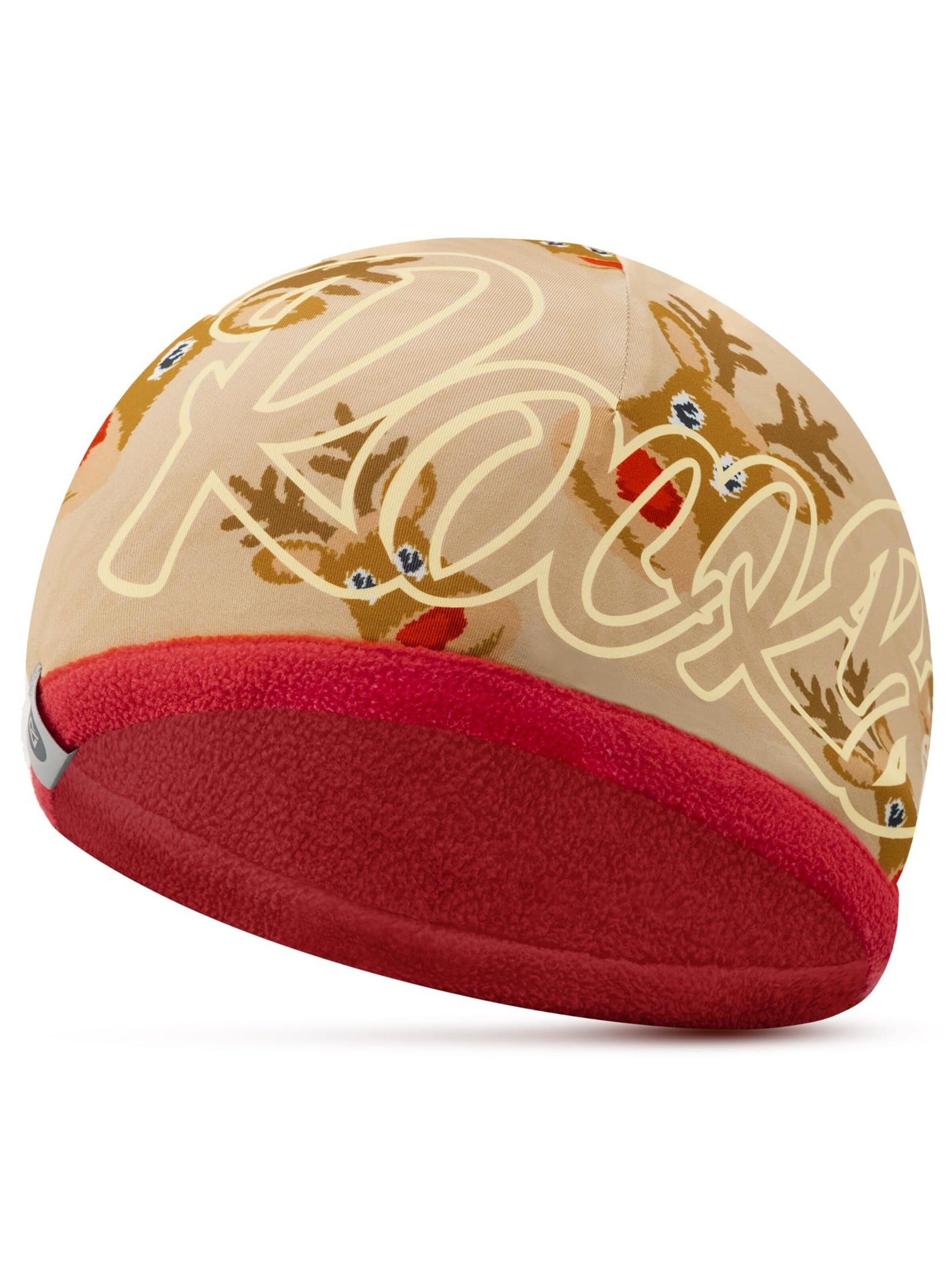 ROCKBROS Beanie 'Kinder Wintermütze Wendbar mit Ohrenschutz' in Brown: front