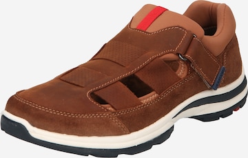LLOYD Sandals in Brown: front