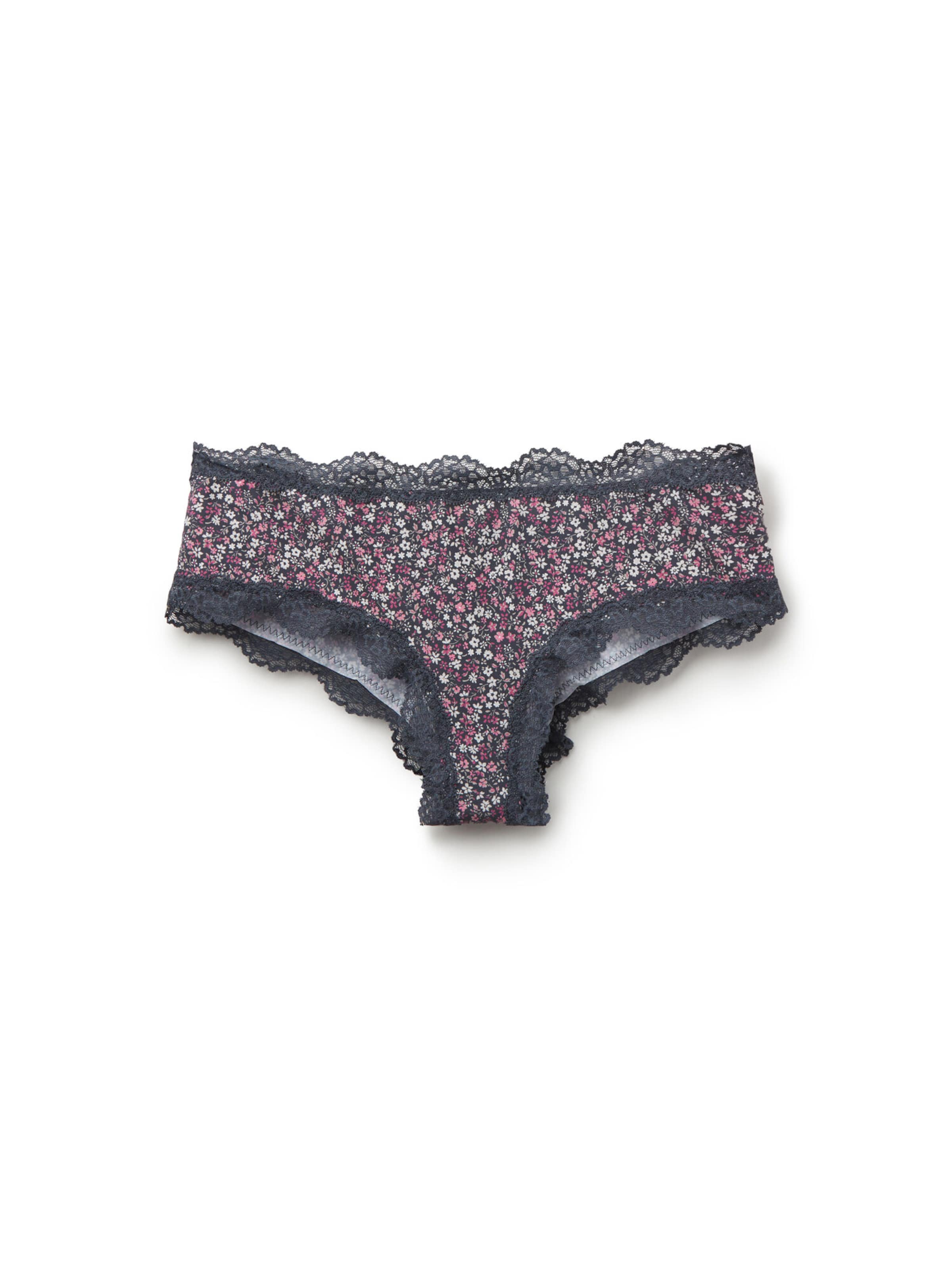 Tezenis Thong in L in marine blue / Orchid / Rose / Off white, Item view