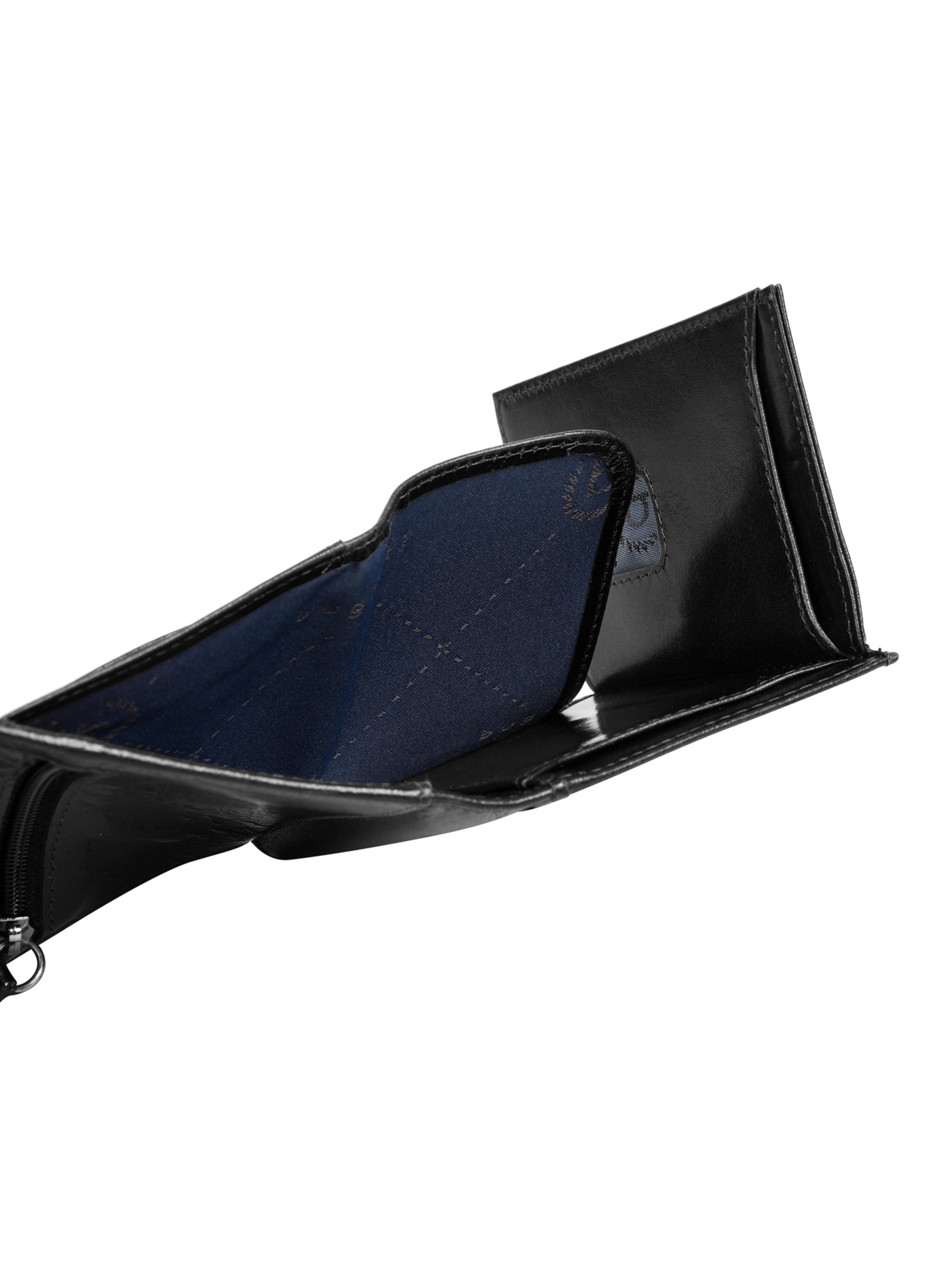 bugatti Portemonnaie 'BUGATTI Geldbörse' in Schwarz