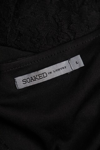 SOAKED IN LUXURY Abendkleid L in Schwarz