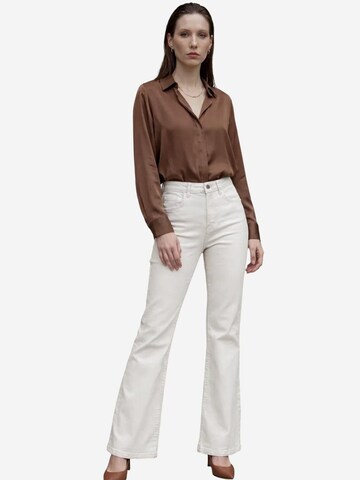 My fashion Boot cut Jeans in White