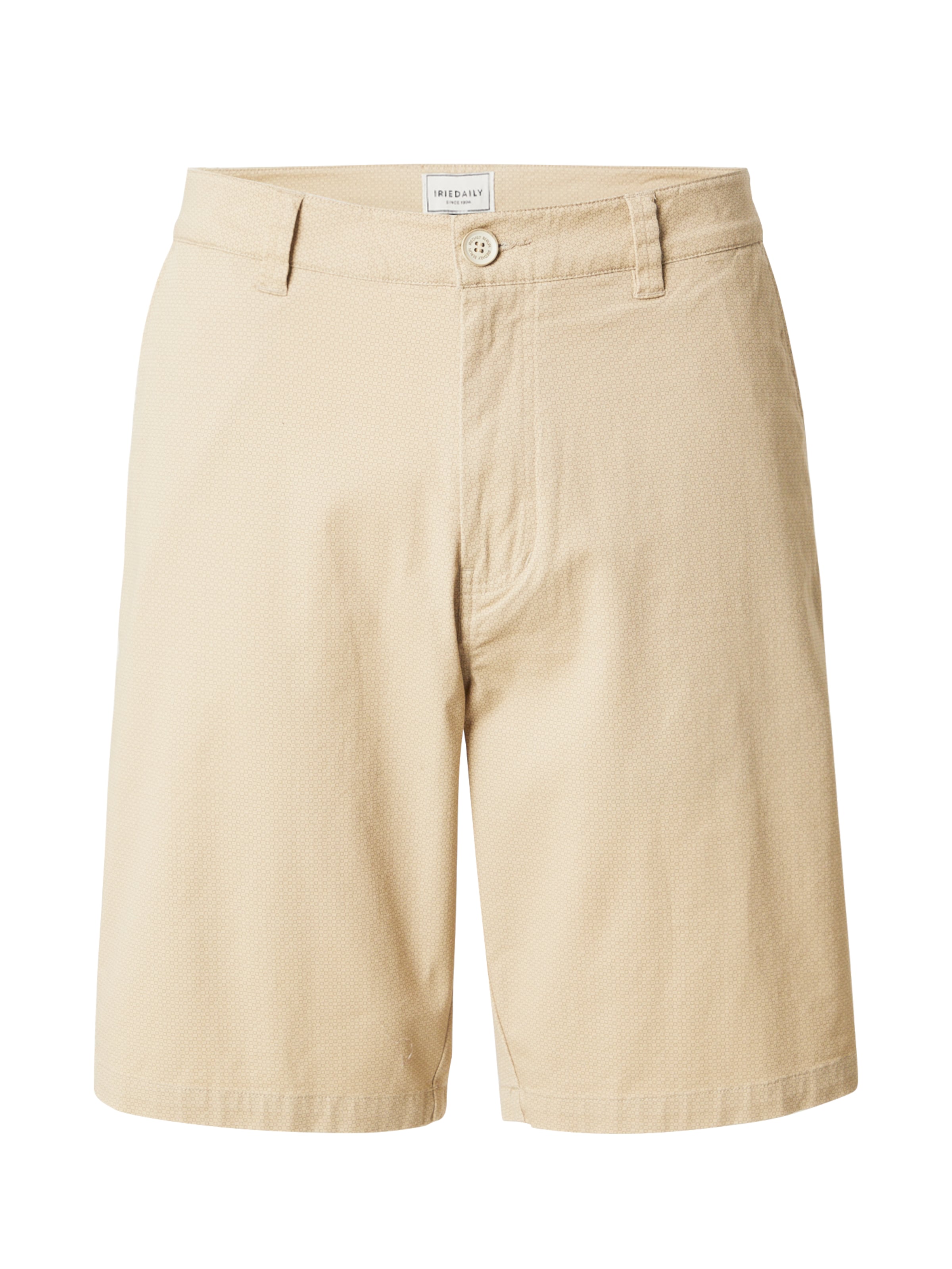 Iriedaily Chinobyxa 'Love City' i beige: framsida