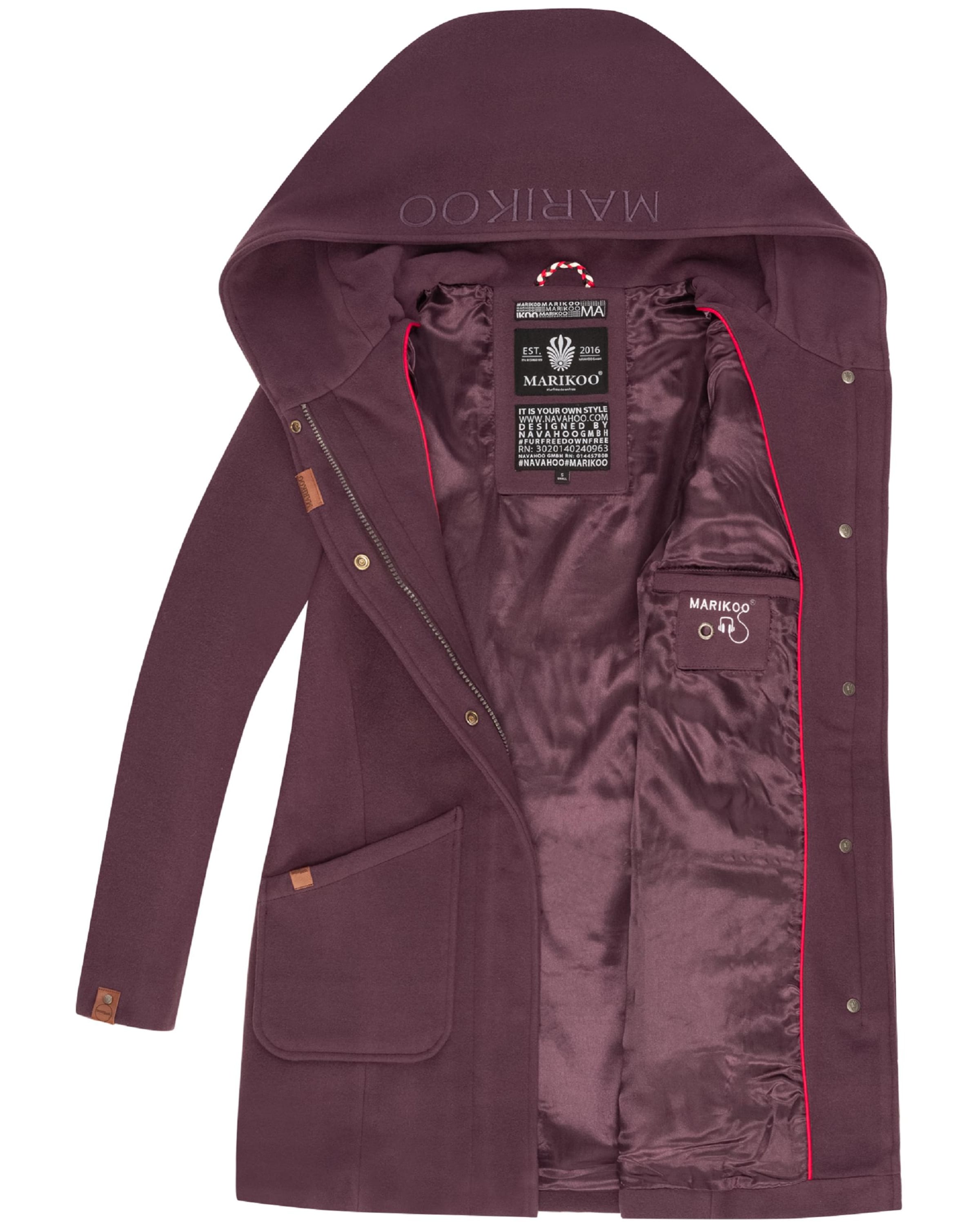 MARIKOO Átmeneti kabátok 'Maikoo' - lila