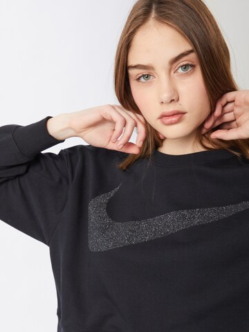 NIKE Sportief sweatshirt in Zwart