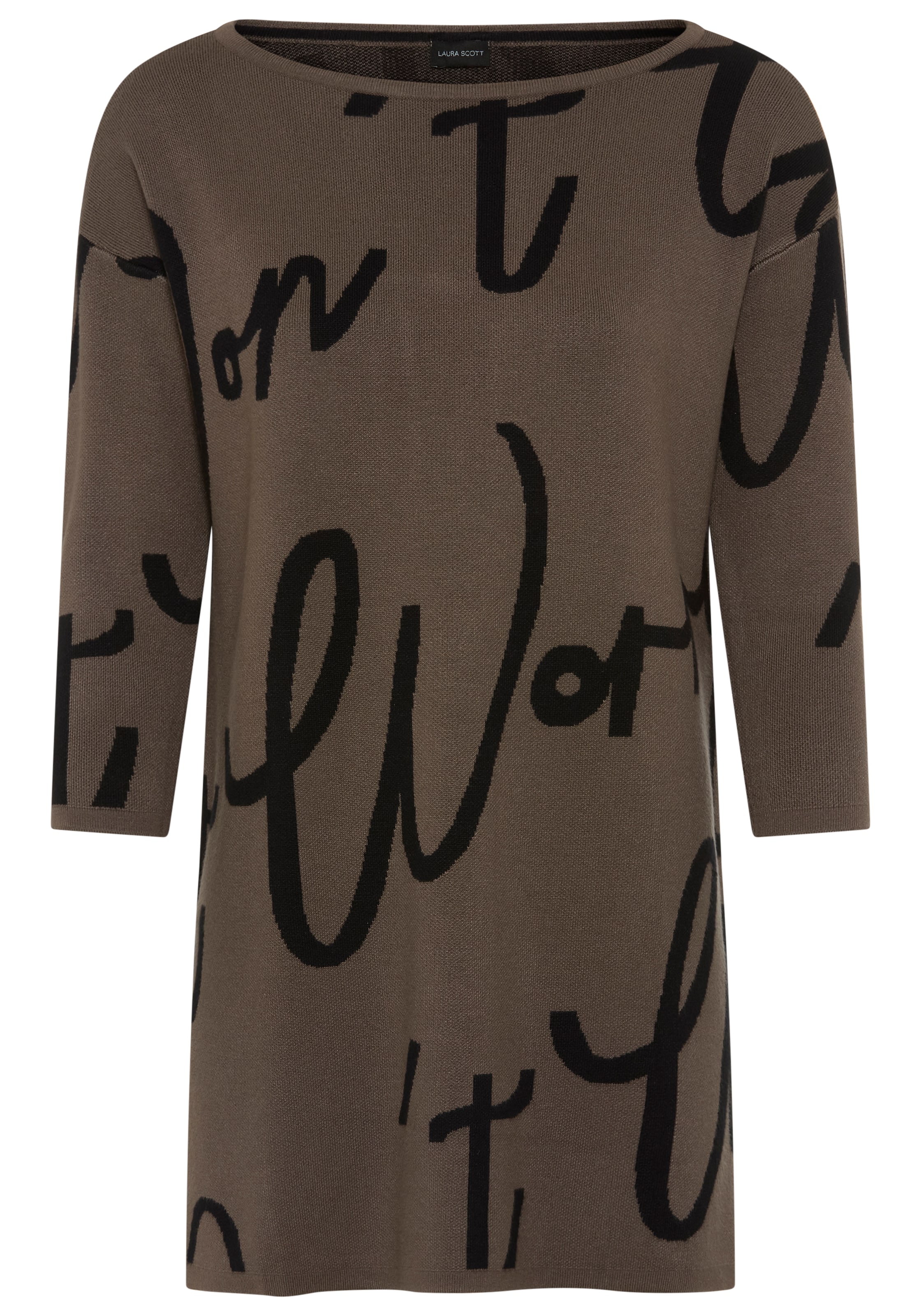 LAURA SCOTT Pullover in Braun: Vorderseite